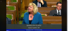 MP Marilyn Gladu recognizes February 14th as CHD Awareness Day in Statement in House of Commons